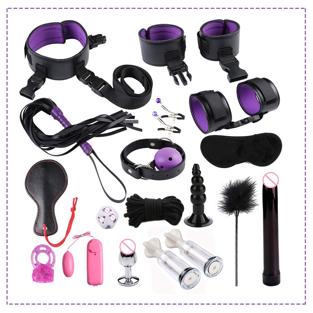 Nuovo Kit da Allenamento Sportivo 18 Pezzi/Set, per Regali di Coppia, Viola