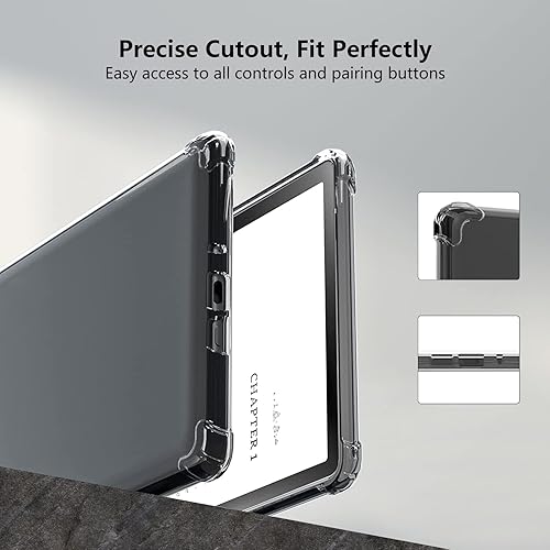 Miniatura 5 de Funda transparente para Kindle Paperwhite de 6 pulgadas, funda transparente a prueba de golpes para Kindle Paperwhite 4 de 10 generación 2018,