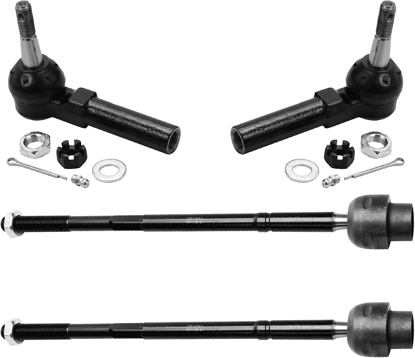 Detroit Axle New 4Piece Front Suspension Kit All (4) Front Inner