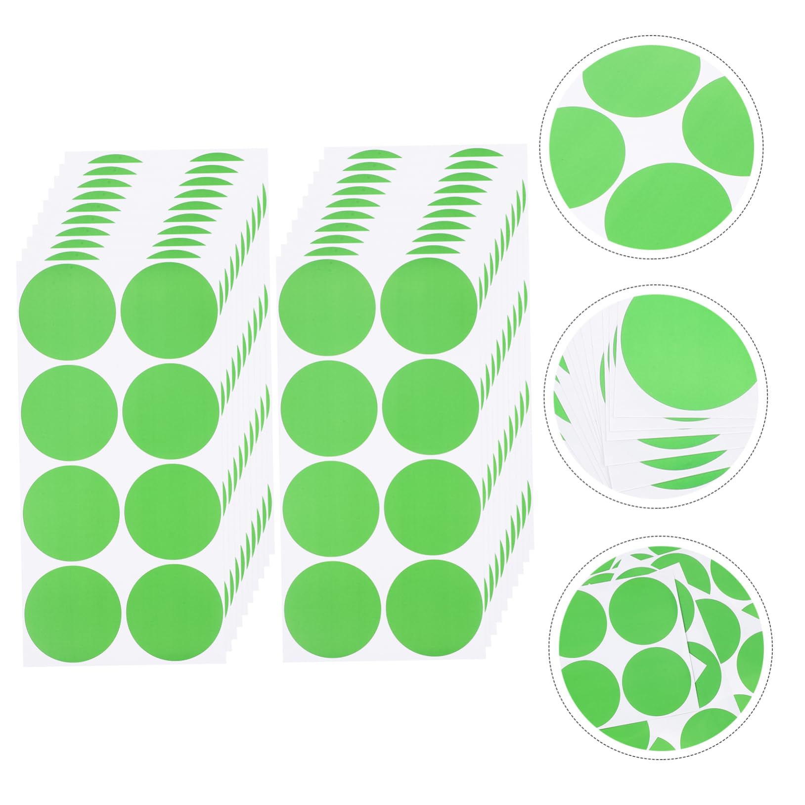 SHINEOFI 5 Set Di Adesivi Circolari Adesivi A Pois Etichette Adesive Per Organizzazione 20 Fogli*5