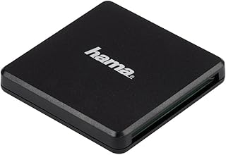 Hama USB 3.0, Lector de múltiples tarjetas, Negro