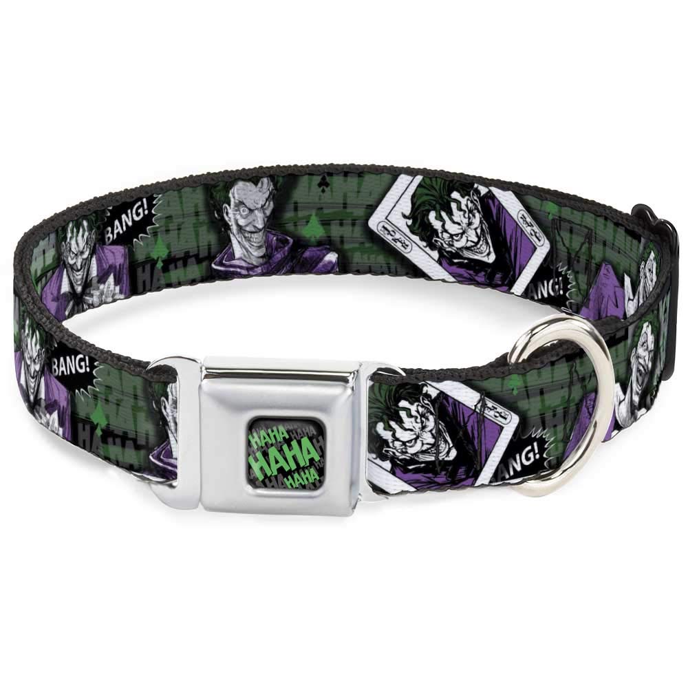 Collier pour animal Joker DC Comics idéal pour les balades urbaines de votre grand chien