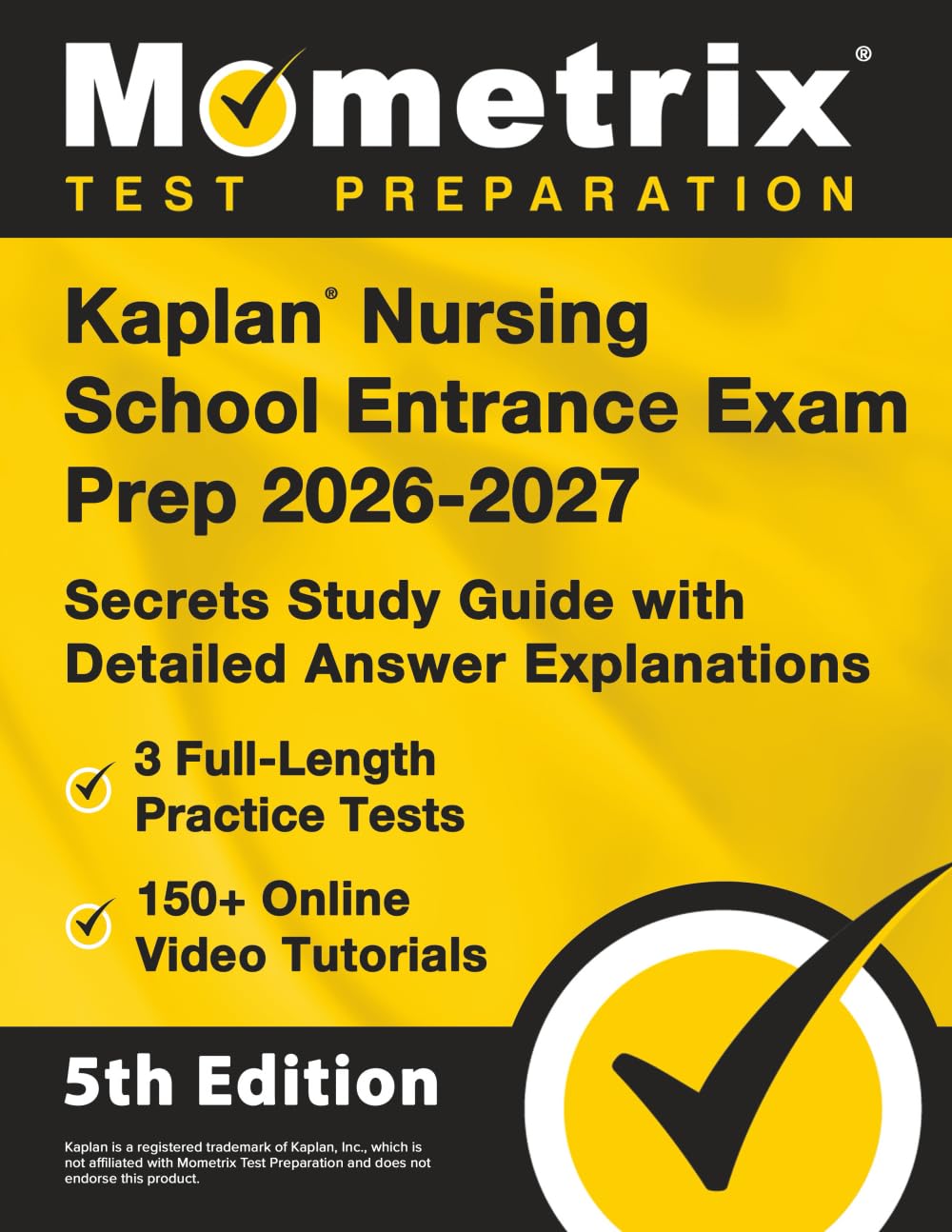 Kaplan Nursing School Entrance Exam Prep - Full-Length Practice Tests ...