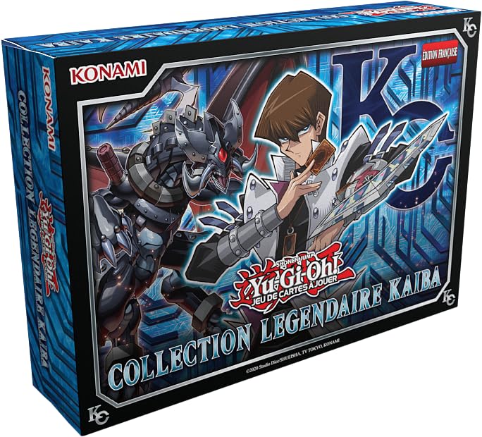 Yu-Gi-Oh! Coffret Collection Légendaire Kaiba - Jeu de Cartes à Jouer - À partir de 6 Ans - Édition française