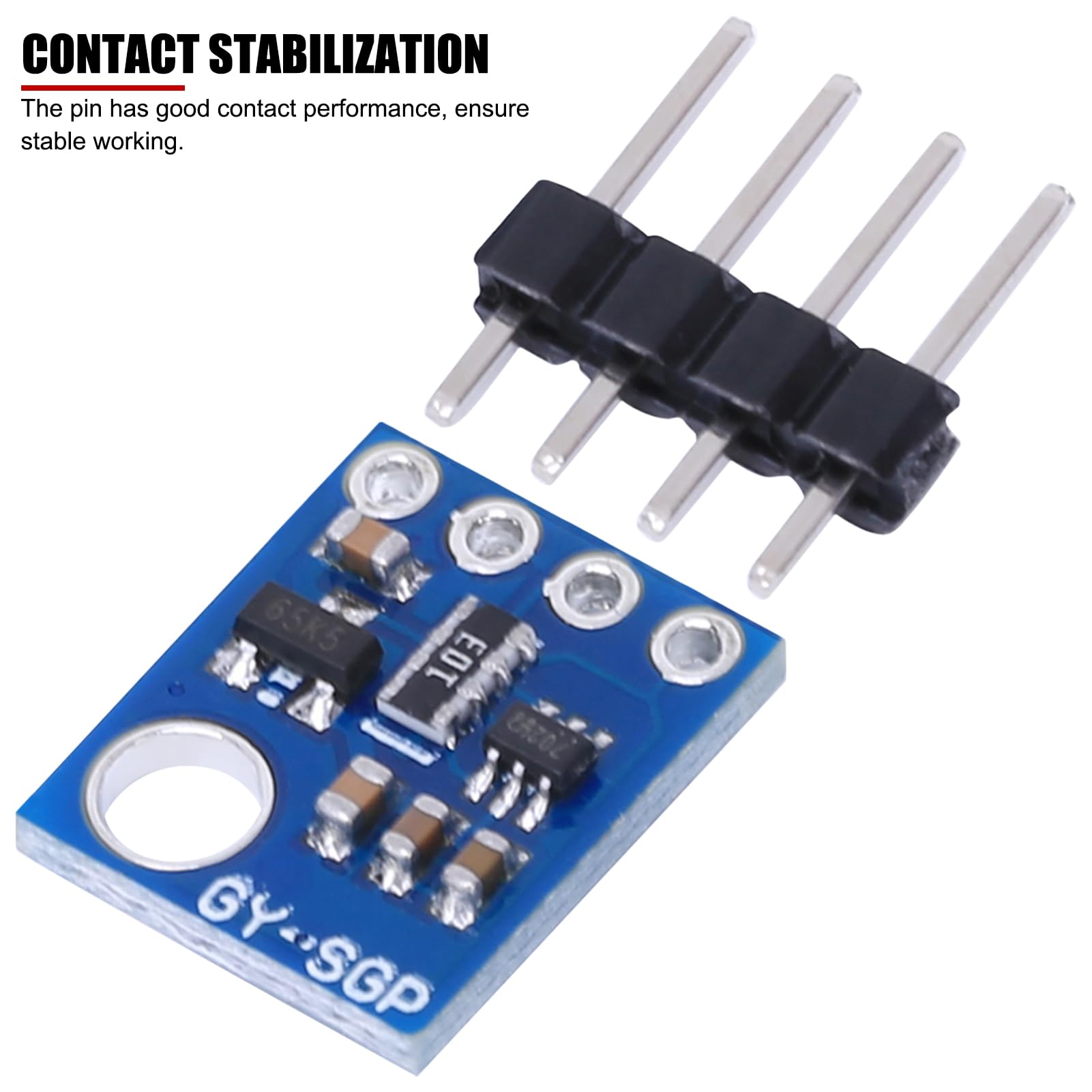 EVTSCAN Latest GY- SGP30 Air Quality Sensor Module Breakout - Voc and Eco2 Formaldehyde Detector Voc and Eco2 Air Quality Sensor(Blue)