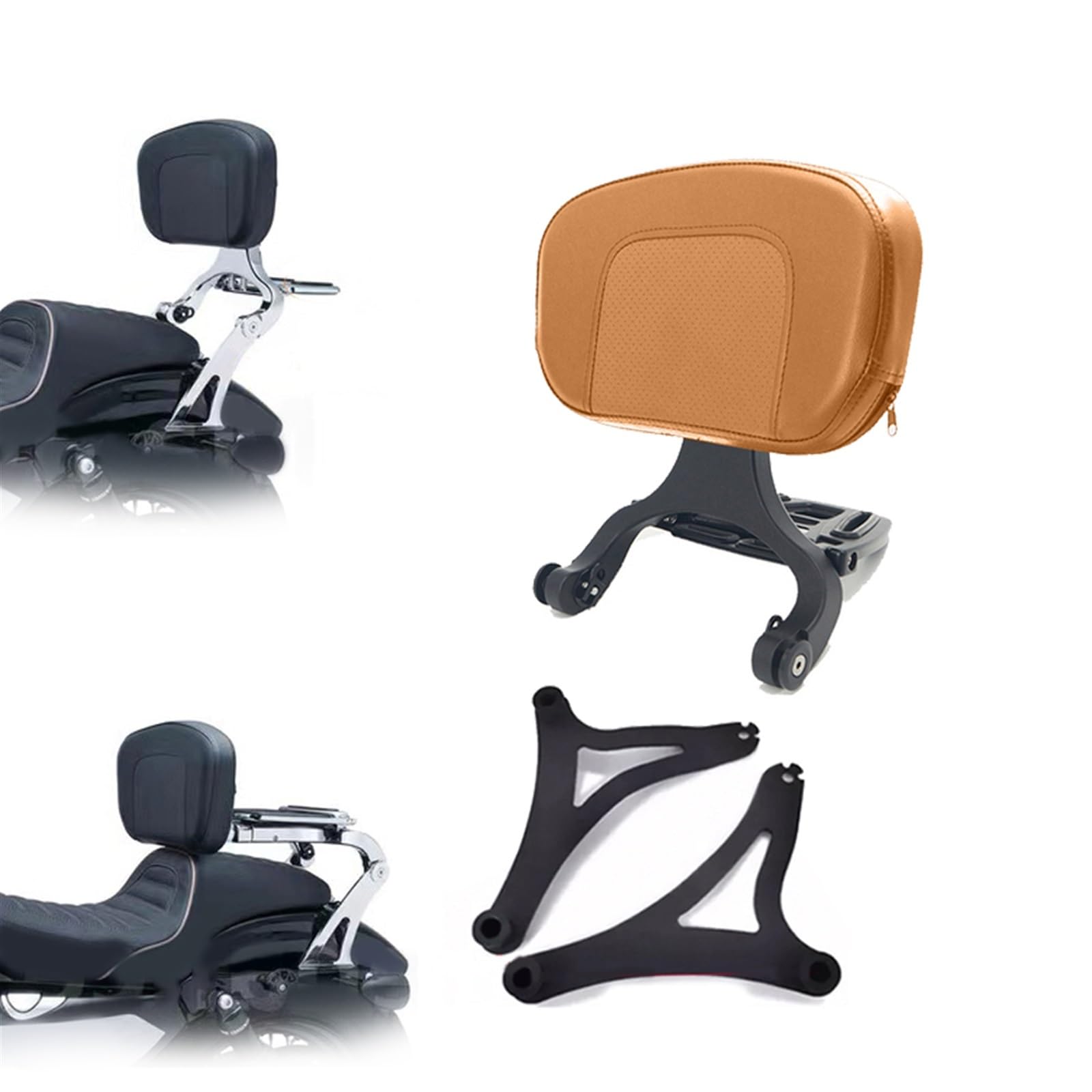 Appui-dos passager moto Springfield idéal pour les longs road trips - 8