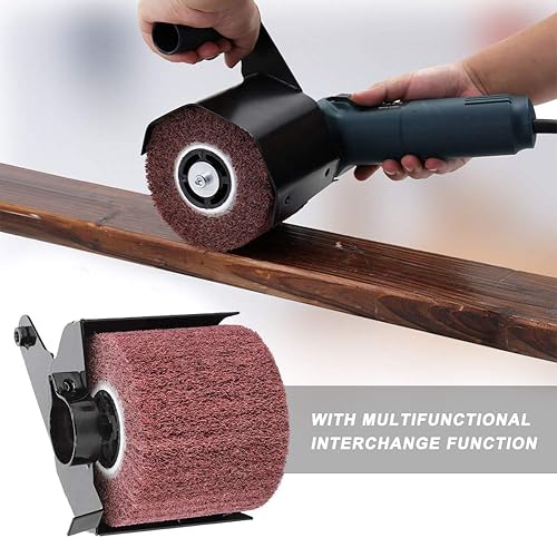 Miniatura 4 de Accesorios para amoladora angular, accesorios para amoladora angular, rueda de pulido Máquina de dibujo Intercambio multifuncional para superficie,