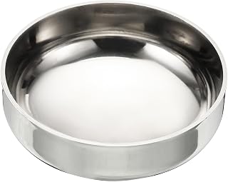 PATIKIL Pipe End Cap,1Pcs 304 Stainless Steel Tube End Cap Round Fitting Cap 89mm / 3 1/2inch OD Polished Pipe Cover Silver for Plumbing HVAC Industries Metal Tubing Water Gas Welding