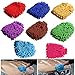 Produktbild Chenille Autowaschhandschuh Autowaschhandschuhe, Mikrofaser nass/trocken, saugfähiger Korallen Samt Reinigungsauto/Motorrad Reinigungshandschuh Waschhandschuh (8 Stück)