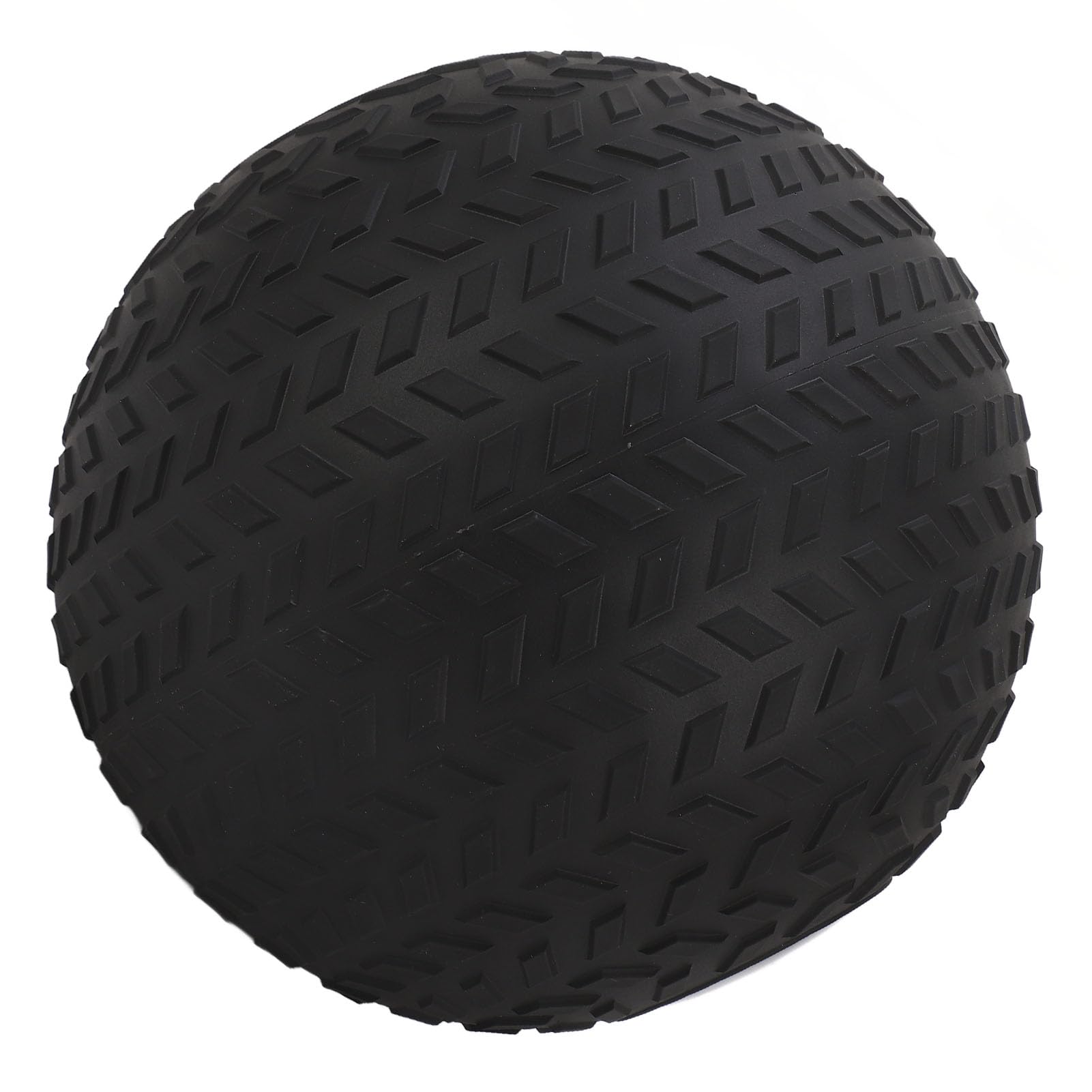 Balón de PVC Ponderado, Balón de Entrenamiento Físico Resistente para Entrenamiento de Fuerza, Color Negro
