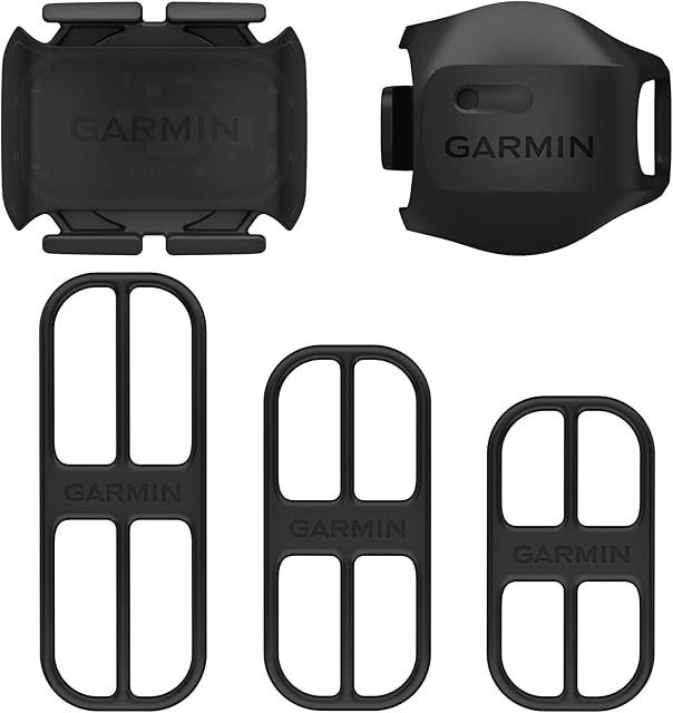 Czujnik prędkości Garmin 2 i czujnik częstotliwości pedałowania 2 - pomiar i zapisywanie prędkości, częstotliwości pedałowania, odległości przez ANT+ lub Bluetooth LE. Montaż na koła