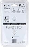 Vista 8 de Makita E-07222 X-Lock 4-1/2" Turbo Rim Diamond Blade para corte de mampostería, 2/pk