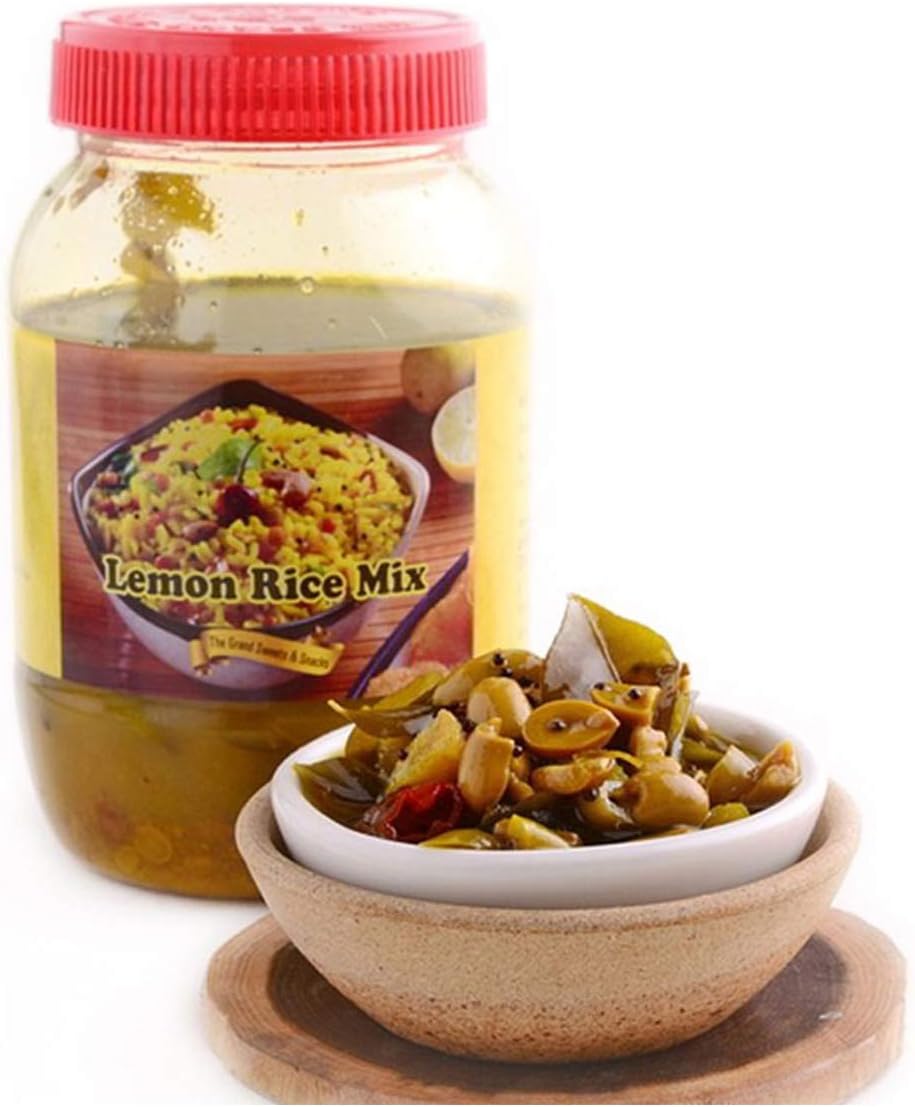 The Grand Sweets and Snacks Adyar Lemon Rice Mix (500G)