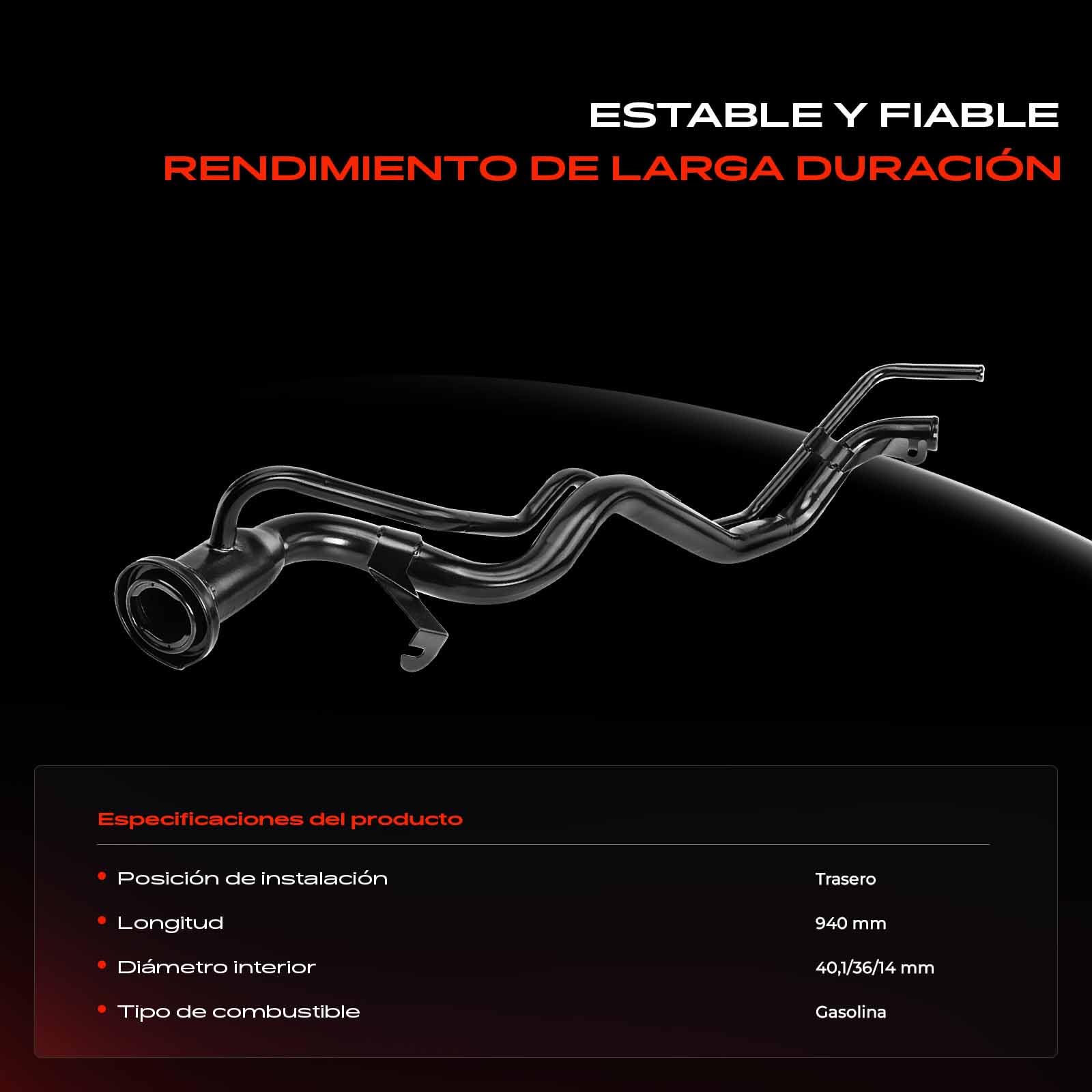 Frankberg Boca de llenado de combustible gasolina/diésel 1694700020 | Compatible con: Clase A W169