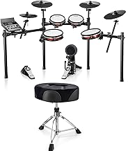Donner DED-300X Electronic Drum and DT-200 Drum Slope, Height Adjustment 20.5 - 26.8 inches (52 - 68 cm)