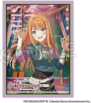 Amazon | 学園アイドルマスター＼THE IDOLM@STER イラストスリーブMAT