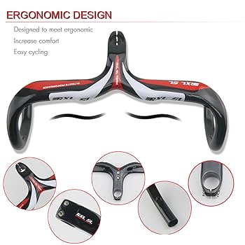 Amazon.co.jp: RXL SL 一体型ドロップハンドル 炭素繊維