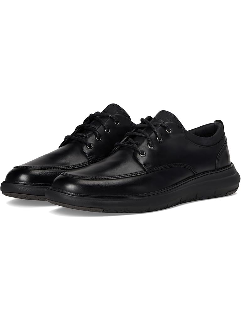 Black Cole Haan Grand Remix Apron Toe Oxfords