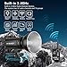 Godox SK400II Studio Strobe 400Ws GN65 5600K Bowens Mount Monolight, Built-in Godox 2.4G Wireless System, 150W Modeling Lamp, Outstanding Output Stability, Anti-Preflash, 1/16-1/1 40 Steps Output