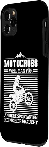 Vista 5 de Funda para iPhone 12 mini motocross weil man für andere sportarten biker