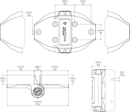 Miniatura 7 de D&D Technologies TCHD2L2S3BTS TruClose - Bisagras de puerta resistentes, para puertas de madera o vinilo de cierre automático de hasta 154 libras,