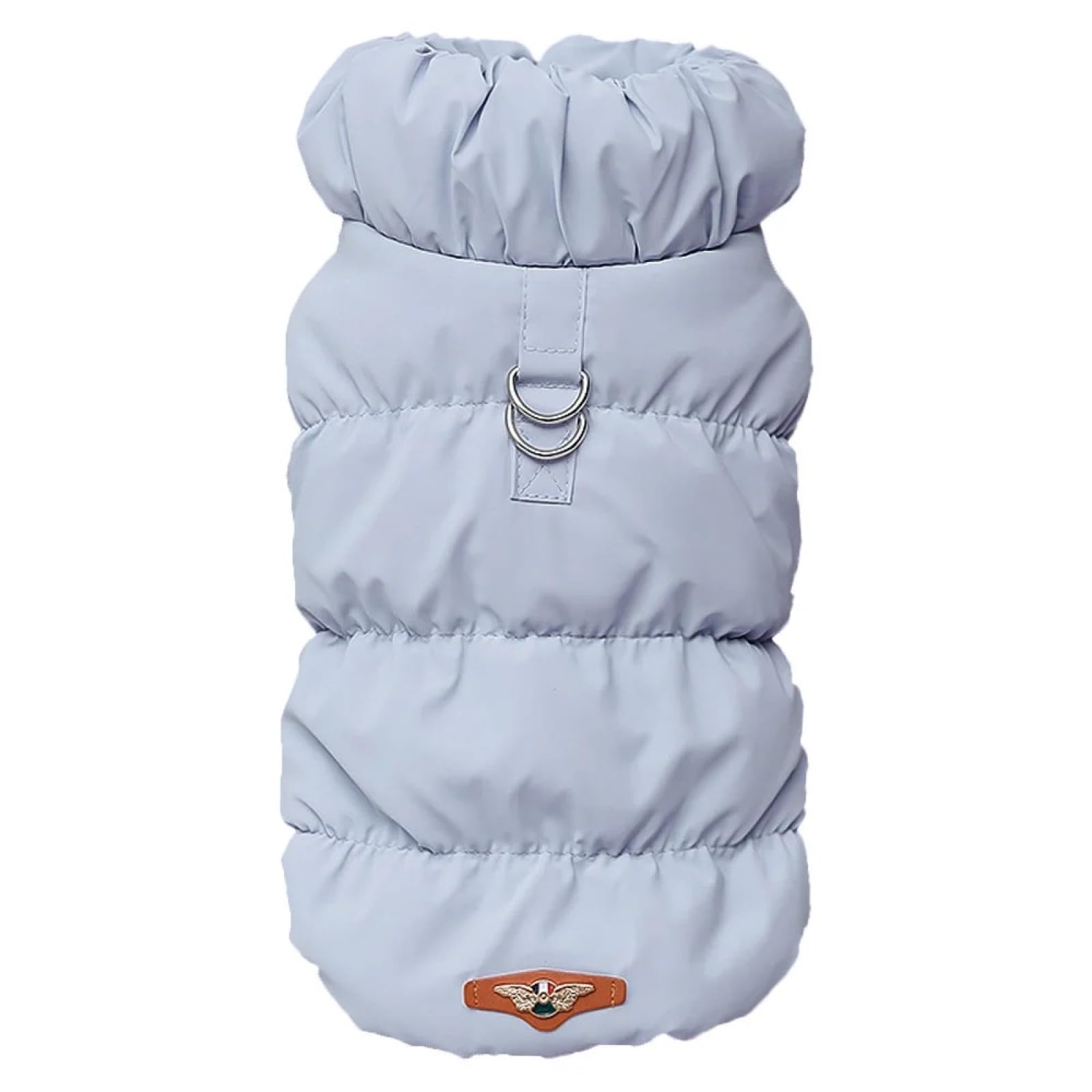 Veste Imperméable pour Chien Doublée Polaire Chaude Résistante Neige Taille L