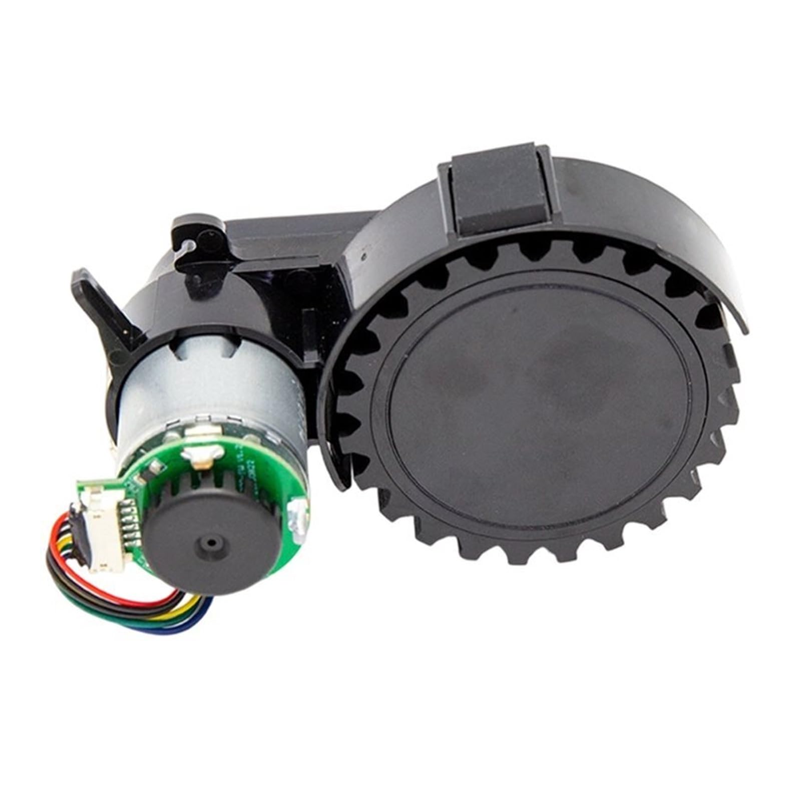 EEZII Right Wheel Left Wheel With Motor Replacement, Compatible For Lefant, M210 M210S M210B M213 OKP K2-K5 L1robot Vacuum Cleaner Spare(Black Right)