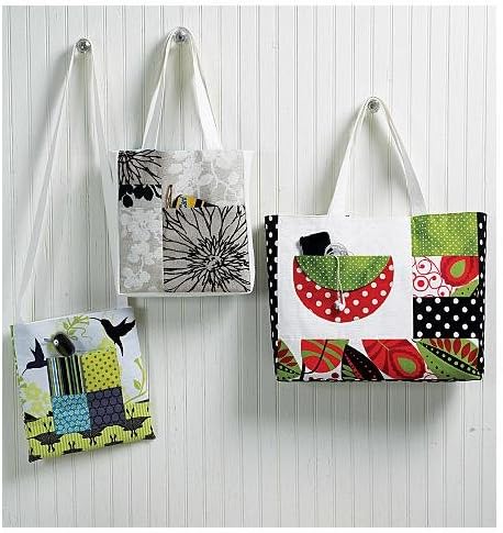 BUTTERICK PATTERNS B5659 Totes and Bags