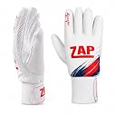 ZAP Velocity Tennis Cricket Batting Gloves | High-Ventilation Air Mesh | Hexa-Grip Silicon Matrix | Suitable for Hard and Soft Tennis Ball Match | One Size (1, White) gallery image