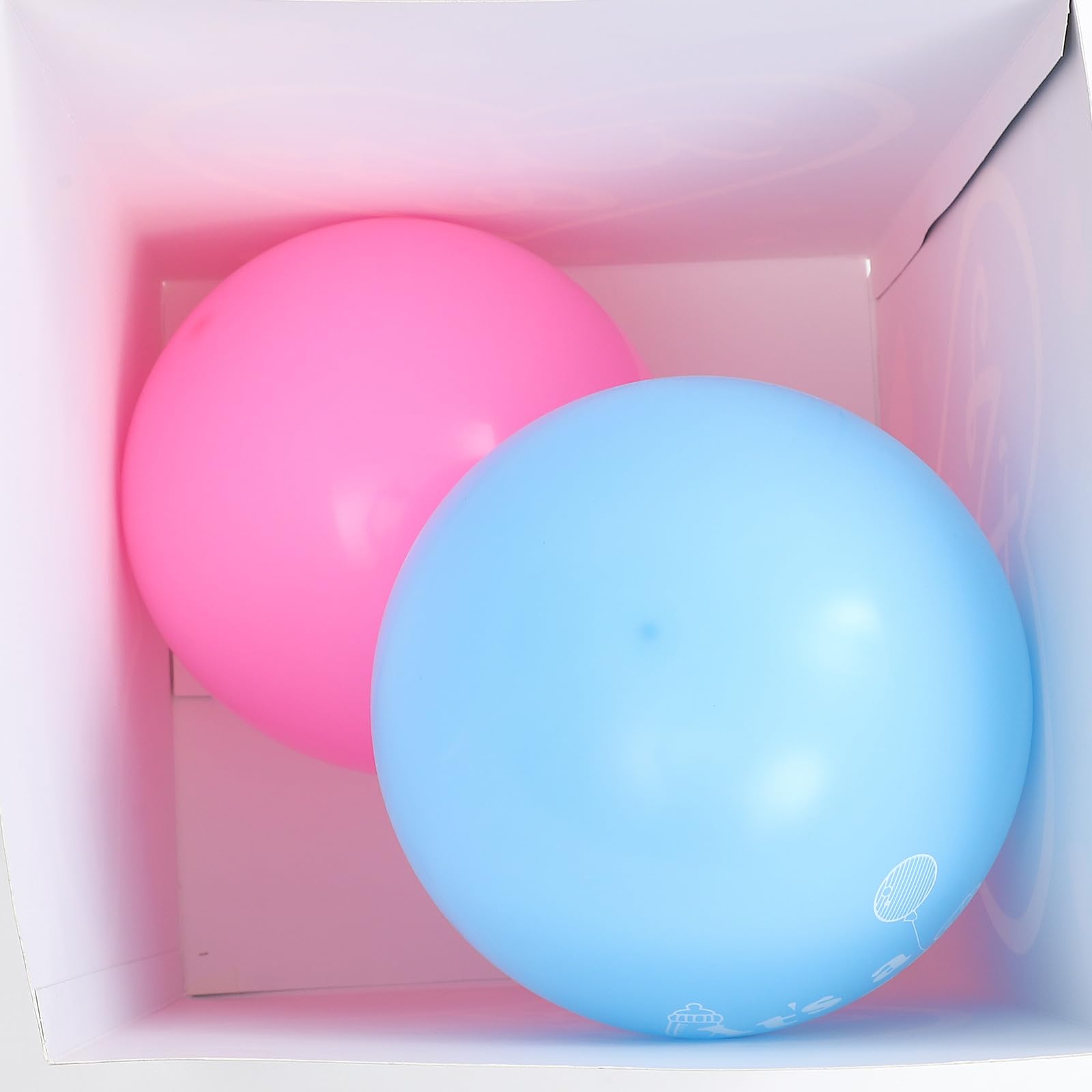 Scatola Rivelazione Genere Palloncini, Carta e Plastica