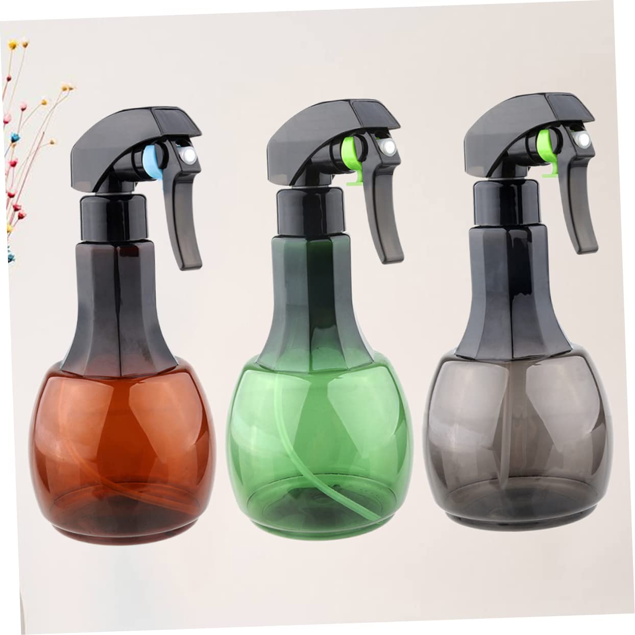 FOMIYES 6stücke Hochdruck Sprühflasche Für Haare Automatische Feine Sprühflasche Für Friseure Und Haarpflege Farben Zufällig Ausgewählt