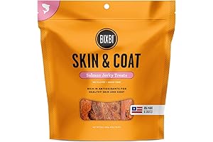 Bixbi Skin & Coat Salmon Jerky Dog Treats
