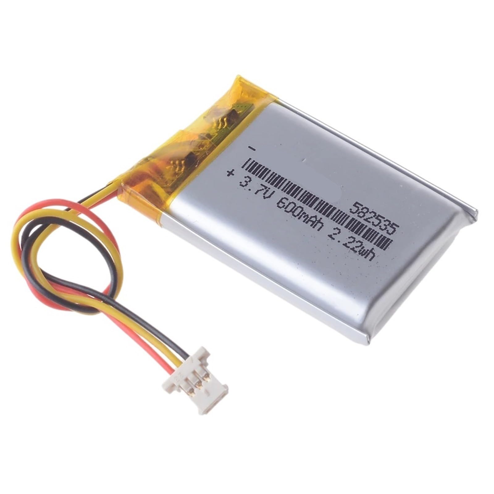 602535 de 3,7 V y 600 mAh (1 Unidad)