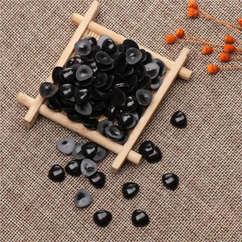 1000pcs Triangle Plastic Safety Noses for DIY Doll Bear Puppet Craft Accessories