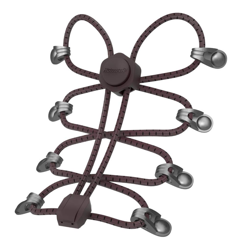 HOMARElastic No Tie Shoe Laces Strech Tieless Reflective Shoelaces with 15 Colors for Kids Adults Trainers One Size Fits All No Tie Shoe Strings for Sneakers Boots Casual Shoes