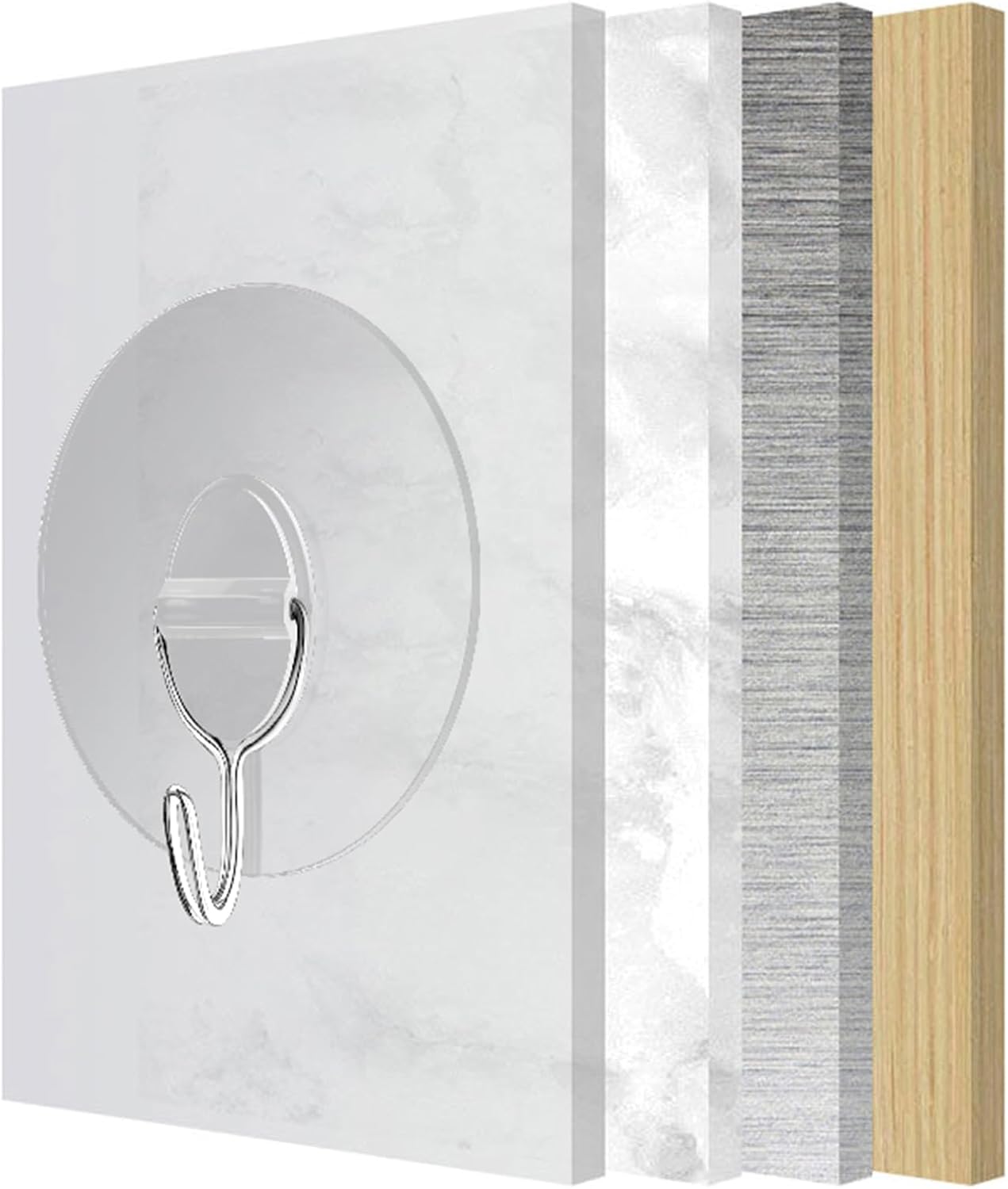 Simple Installation Adhesive Wall Hook Practical Adhesive Wall Hook Convenient Stick On Hook Self Adhesive Hanger
