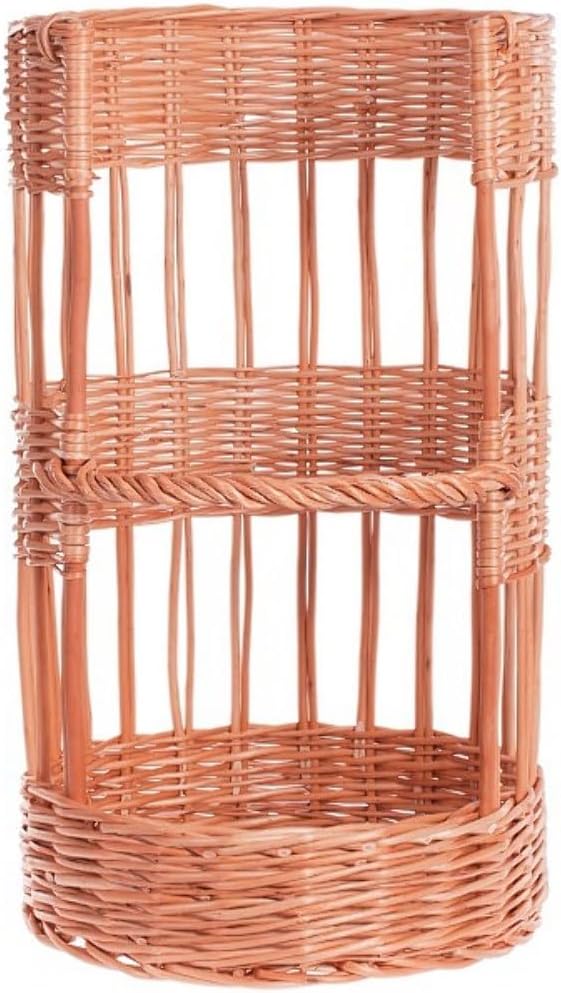 e-wicker24 Alles aus Weide Panier de vélo en Osier, Panier de Transport