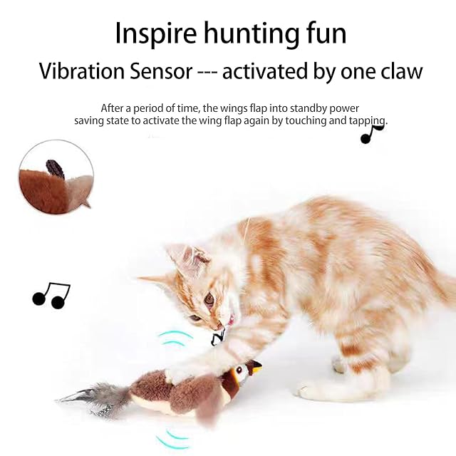 Foto 7 de 8 de flappychase,Flappychase Gato,Juguete Interactivo Para Gatos Flappychase,Flappychase Interactive Cat…