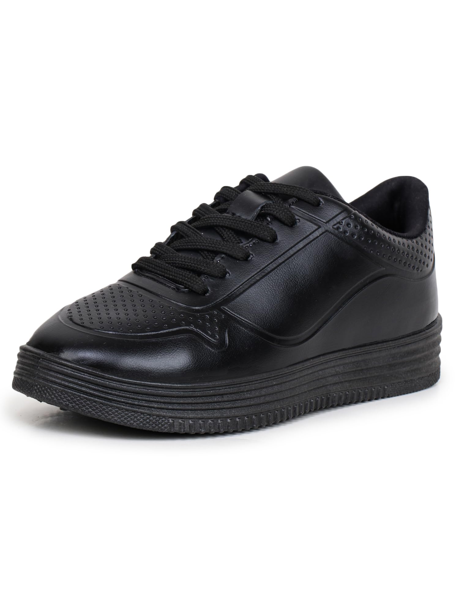 Womens Slick Memory Foam Comfort Casual Sneaker Shoes|Lace-Up|Slip Resistant|Lightweight|Dailyuse|ExtraSoft-image-6