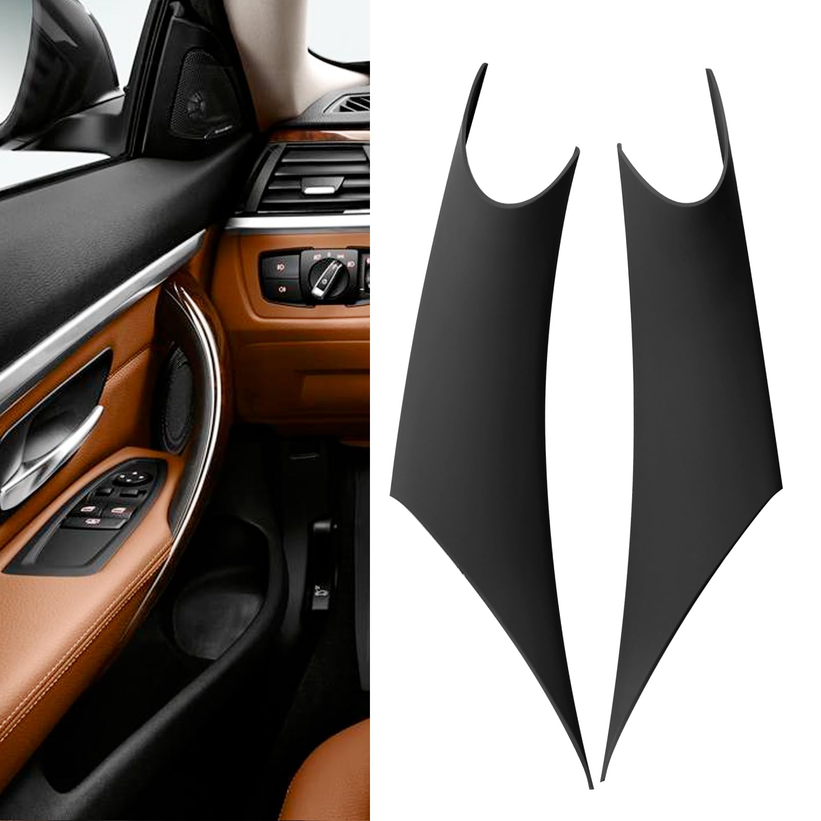Hoypeyfiy 2PCS Türgriff Innen Kompatibel mit Türgriffe BMW 3er 4er F30/F31/F34/F80 320i,328i,330i,335i & F32/F33/F36 428i,435i