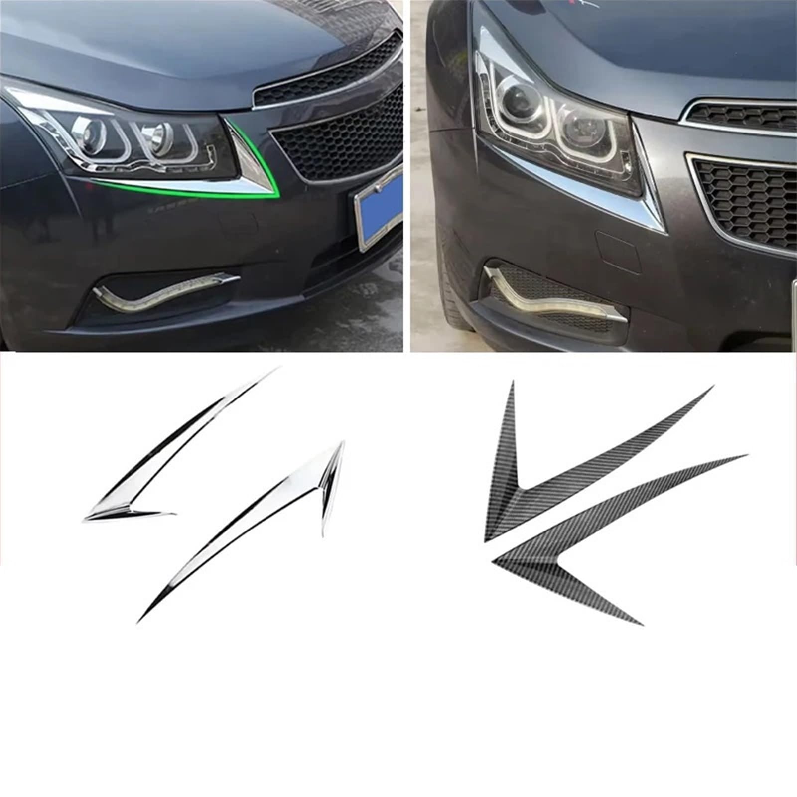 Reflektor powieka osłona Do Chevroleta Cruze