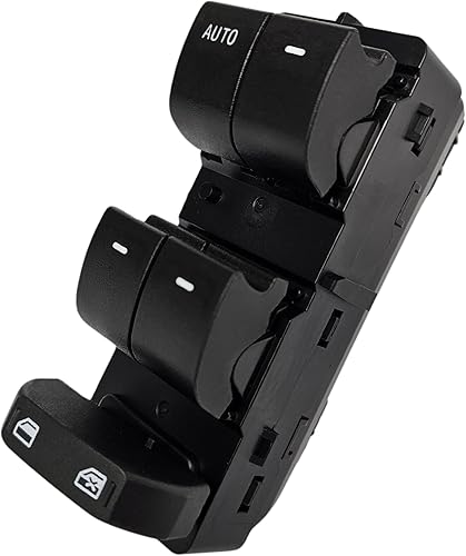 SWITCHDOCTOR Interruptor maestro de ventana para Ford Fusion 2010-2012 y Mercury Milan 2010-2011, Lincoln MKZ 2012 (9E5Z-14529-AA)