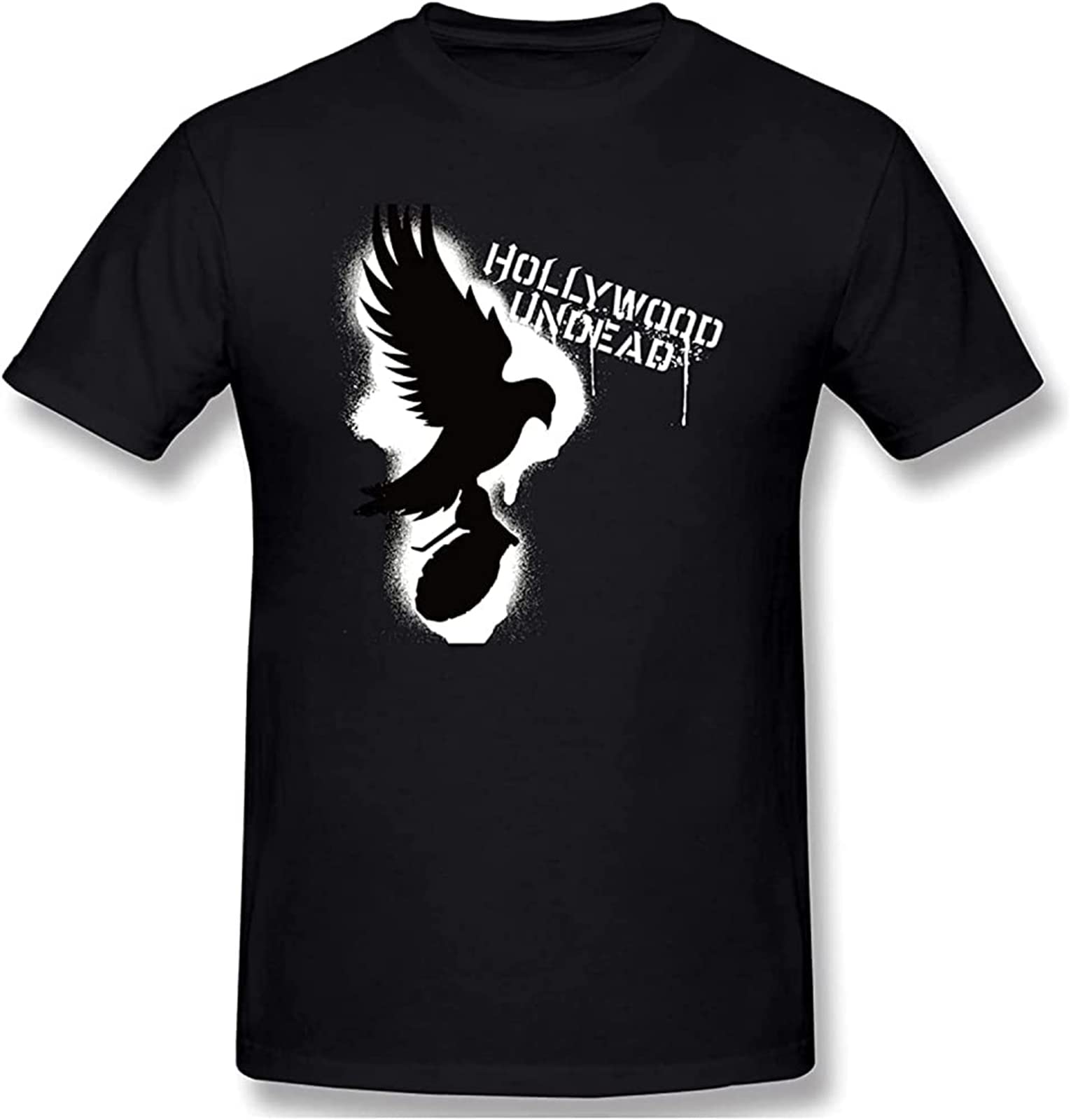 LubeHollywood Undead T-Shirt Black Mens Tees