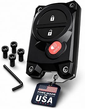 for Toyota Tundra 2007-2017 Tacoma 2005-2015 Key Fob Cover, Bottle Opener