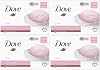 Dove Pink Moisturising Beauty Cream Bar 3 in 1 Cleanses, Moisturises and Nourishes Soap for Soft, Smooth Skin Vegan, Crealty Freee and Dermatologically Tested Beauty Soap 2x90g, 4 Pk
