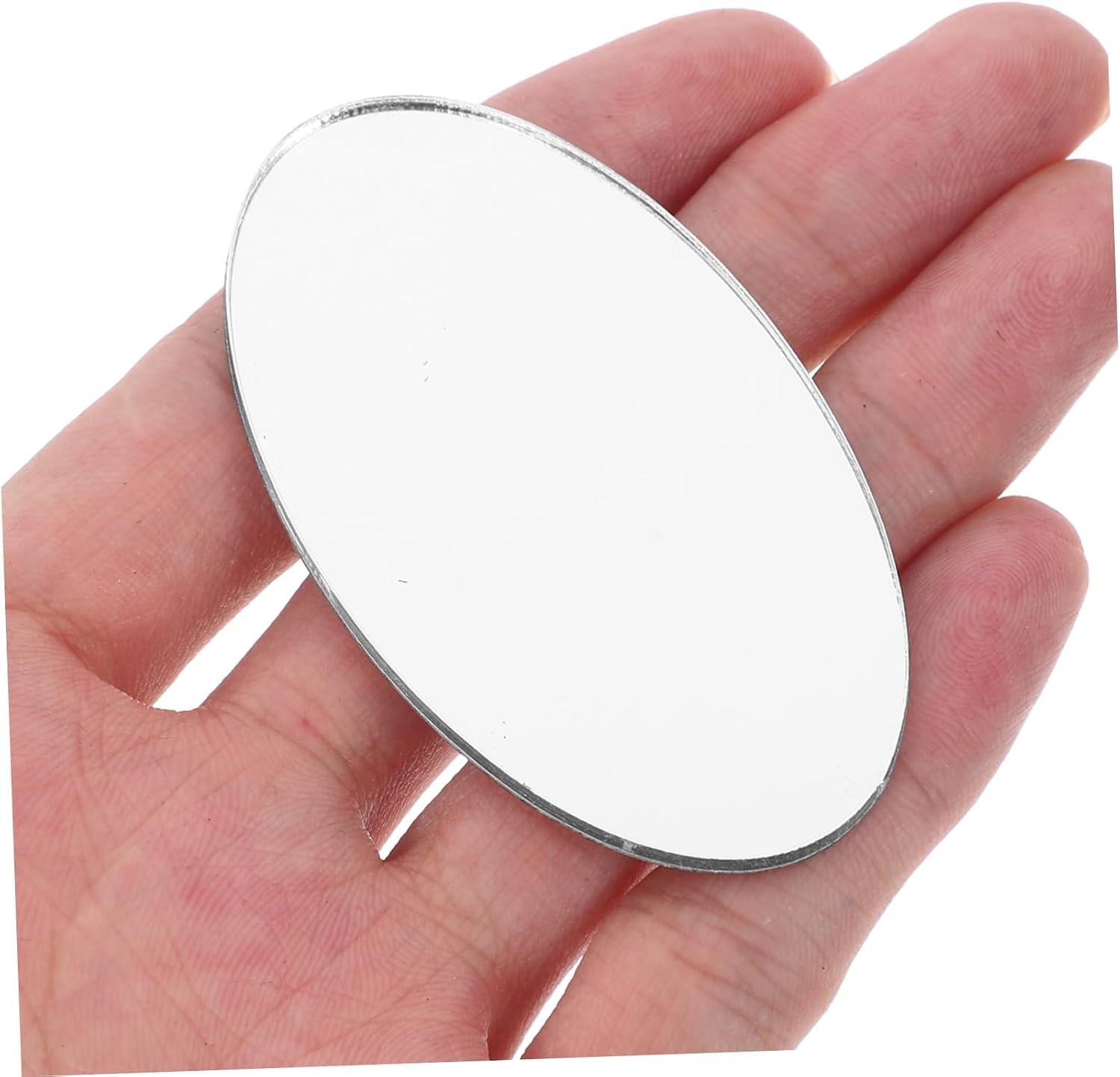 COLLBATH 5pcs Self-Adhesive Mirror Sticker for Phone Case Small Makeup Mirror Decorative for Crafts