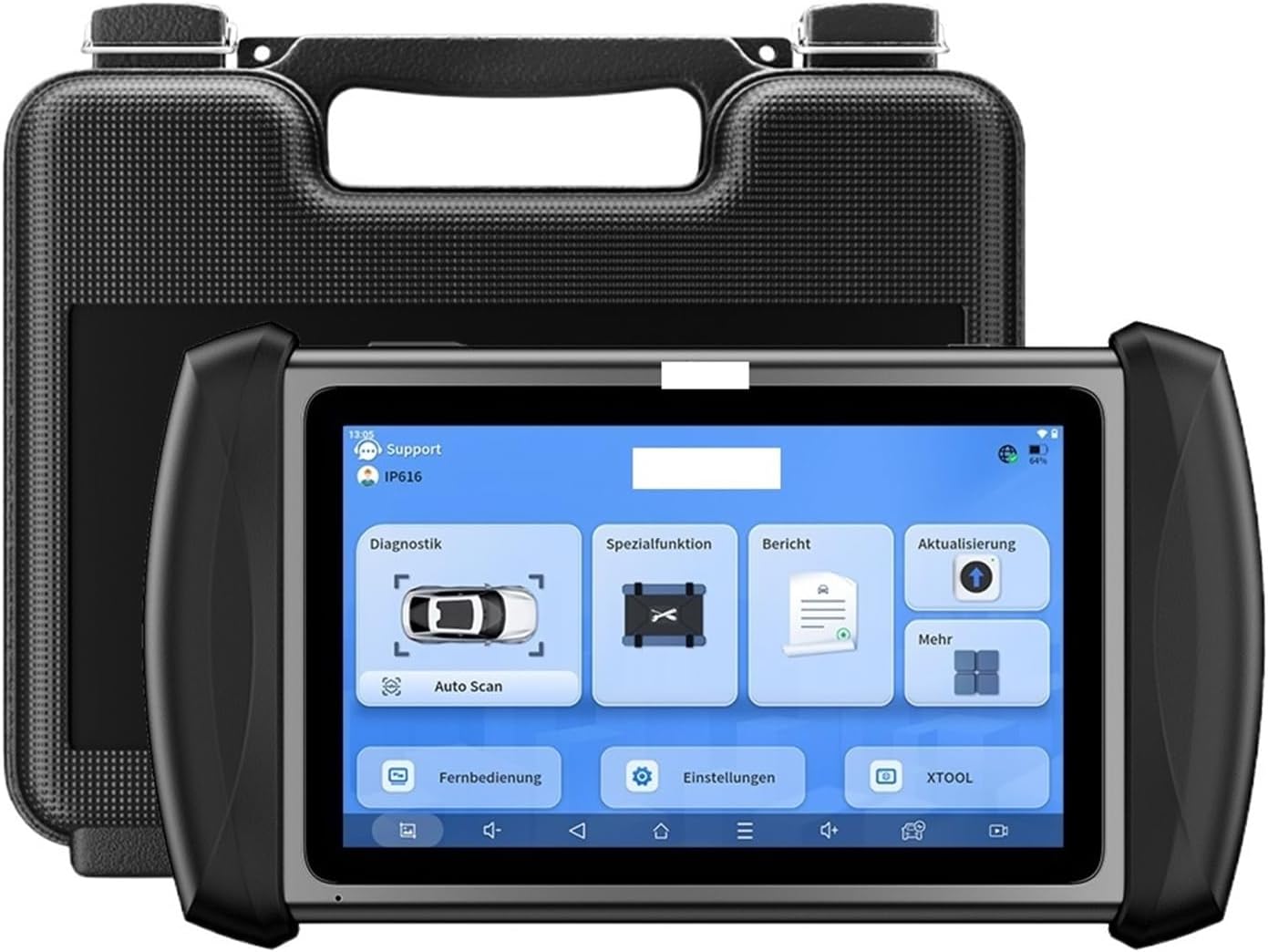XTOOL InPlus IP616 OBD2 Diagnostic Tools Lifetime Free Updates FCA AutoAuth 34 Resets Scanner Bidirectional Scan Tool(Global Version)