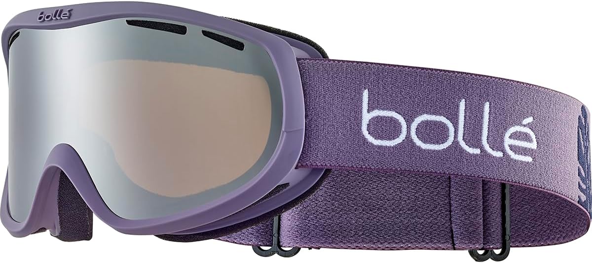 Bollé Sierra Shiny Black & Gold/Sunshine Small-Medium Ski Goggles