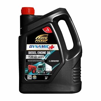 New Pack Of 5L Dynamic+ 15W40 API CF-4 High Perfromance Heavy Duty Engine Oil (5 L, Pack of 1)
