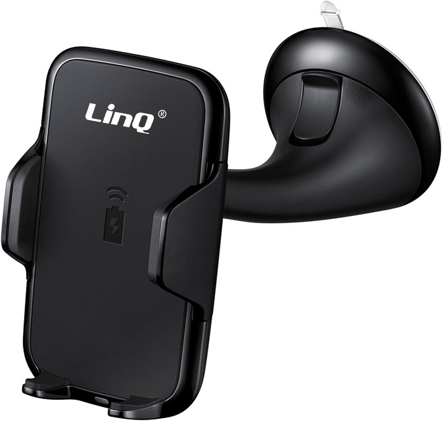 LinQ Wireless Car Charger with suction cup mount